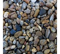 Charles Watson 20mm Lydd Pebbles Naturally Rounded Brown Grey & Cream Approx. 20Kg Polybag