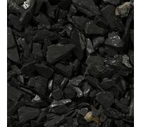 Charles Watson 20mm Welsh Slate Charcoal Decorative Garden Chippings Large Approx. 20Kg Polybag