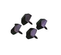 Charles Watson Black Antique Door Studs 19mm Screw-In Pack Of 4