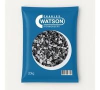 Charles Watson Black Ice Chippings 14 - 20mm Approx. 20Kg Large Polybag
