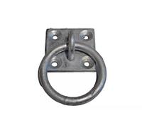 Charles Watson Galvanised Chain Ring On Plate 50mm