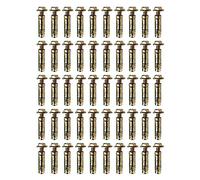 Charles Watson Loose Bolt Shield Anchor Wall Plug, M6 x 10mm, Pack 50 | Heavy duty construction anchors handrails, machinery, and racking securely into non-cracked concrete, stone, or masonry.