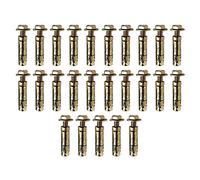Charles Watson M12 x 60mm Loose Bolt Shield Anchor, Pack of 25 | Heavy duty wall plug anchors securely into non-cracked concrete, stone, and masonry to install handrails or machinery.