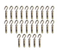 Charles Watson M6 Heavy Duty Hook Bolt Shield Anchor Wall Fixing, 25 Pack | Provides an easy-to-install solution for versatile jobs around the home, with a wide range of alternative sizes available.