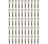 Charles Watson M6 Hook Bolt Shield Anchor Zinc-Plated Steel For Masonry Fixing Pac Of 25
