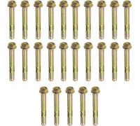 Charles Watson M8X85 Hex Nut Sleeve Anchor Zinc-Plated Steel For Concrete & Masonry Fixing Pack Of 50