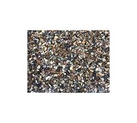 Charles Watson Natural Moon Stone Chippings, 20mm, Approx 23kg, Mixed | Enhances garden flower beds, pathways, and driveways with natural blue and plum tones in a convenient builders bag.