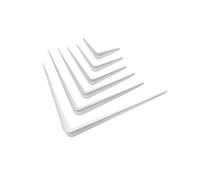 Charles Watson White London Shelf Brackets 8 X 6" 200 X 150mm Pack Of 20