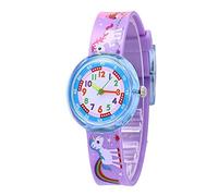 Charles William Cute Kids Children Zoo Animals Car Truck Numbers Childs Watch Perfect for First Time Telling
