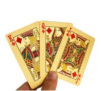 Charles William Premium Gold Playing Cards with Euro Sign for Poker Charles William Gold
