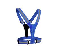 Charles William Safety Hi Viz Reflective Flashing Belt for Cycling Walking Running or Jogging in Blue Charles William Blue