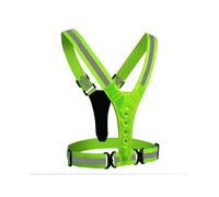Charles William Safety Hi Viz Reflective Flashing Belt for Cycling Walking Running or Jogging in Green Charles William Green
