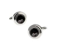 Charles William Silver Window Dice Cufflinks Gamble Roll Casino