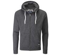 Charles Wilson Men's Full Zip Midweight Hoody (Medium, Charcoal Melange (1019))