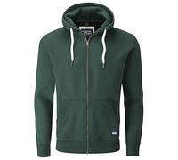 Charles Wilson Men's Full Zip Midweight Hoody (Medium, Dark Green (1019))