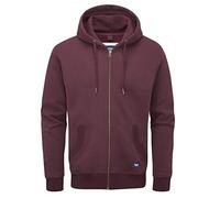 Charles Wilson Men's Full Zip Midweight Hoody (S, Dark Port (0822))