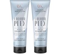 Charles Worthington Colour Plex Glowing Grey Shampoo 250ml (Pack of 2)