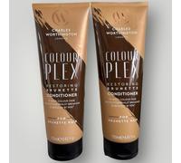 CHARLES WORTHINGTON COLOUR PLEX Restoring BRUNETTE CONDITIONER 250ML X2