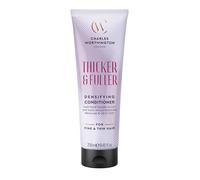 Charles Worthington Thicker and Fuller Densifying Conditioner, Hair Thickening Conditioner for Fine Hair, Hair Thickening Products for Women and Men, Salon Hair Repair, 250 ml