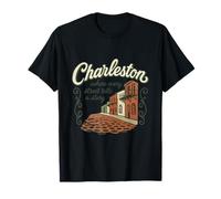 Charleston Cobblestone City Pride Script Graphic T-Shirt
