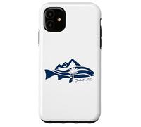 Charleston SC Redfish Palmetto Saltwater Fishing Angler Gear Case for iPhone 11