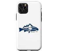 Charleston SC Redfish Palmetto Saltwater Fishing Angler Gear Case for iPhone 11 Pro