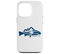 Charleston SC Redfish Palmetto Saltwater Fishing Angler Gear Case for iPhone 13 Pro