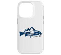 Charleston SC Redfish Palmetto Saltwater Fishing Angler Gear Case for iPhone 14 Pro