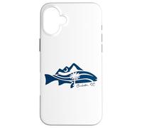 Charleston SC Redfish Palmetto Saltwater Fishing Angler Gear Case for iPhone 16 Plus
