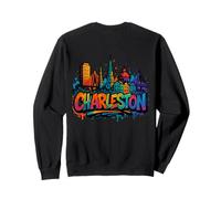 Charleston Skyline Souvenir - Graffiti Sweatshirt