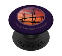 Charleston South Carolina Tshirt Ravenel Bridge Print S.C. PopSockets Adhesive PopGrip