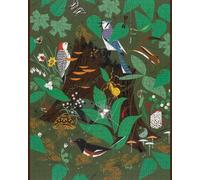 Pomegranate Jigsaw Puzzle Charley Harper Woodland Wonders 1000-Piece