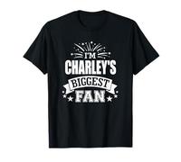 Charley Personalized Name Sports Fan Birthday Graduation T-Shirt