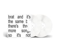Charli xcx - Brat and it's the same but there's three more songs so it's not (Limited White 2LP Vinyl) [VINYL]