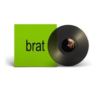 Charli Xcx - Brat, Gatefold Translucent Black Vinyl Lp + Booklet, Die-Cut Sleeve
