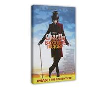 Charlie And The Chocolate Factory Canvas Poster Bedroom Decor Landscape Office Room Decor Gift 16x24inch(40x60cm)