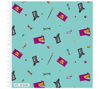Charlie and The Chocolate Factory Cotton Prints Fabrics by Roald Dahl 112cm Wide - by The Metre (100% Cotton, Crafts, Quilting Fabric) (03 Sweets)