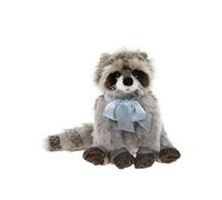 Charlie Bears 2022 - London | Raccoon Plush Soft Toy Teddy Bear | Bearhouse Collection For Ages 18 Months + | Machine Washable - 15.5"