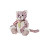 Charlie Bears 2024 Fiddle Faddle - Cute & Colorful Leopard Plush Teddy Bear with Handcrafted Details, Perfect for Collectors