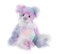 Charlie Bears 2024 Wonderland | Magical Multicolour Soft Plush Collectable Panda Character | Gift for Kids and Adults