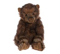 Charlie Bears Atlas Teddy Bear18 Months+, Brown, Bearhouse Collection Cute Stuffed Toy