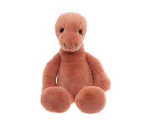 Charlie Bears Bear & Me Stevie Stegosaurus Marmalade Orange Plush Toy Soft and Detailed Stuffed Animal 30cm Tall