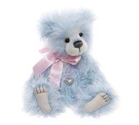 Charlie Bears Blueberry Pie Sweet Blue Plush Teddy Bear Fully Jointed Cute Collectable Bear