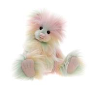 Charlie Bears Bubblegum Pastel Multicoloured Five-Way Jointed Handmade Teddy Bear Unique Collectable