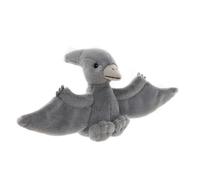 Charlie Bears Cuddle Cub Pterodactyl | Small Plush Grey Dinosaur Stuffed Animal Baby Gift Toy