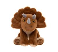 Charlie Bears Cuddle Cub Triceratops | Small Plush Brown Dinosaur Stuffed Animal Baby Gift Toy