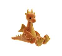 Charlie Bears Diamonds Bearhouse Dragon Fantasy Soft Toy Teddy Bear - Plush Orange Dragon - Soft Cuddly Perfect for Children 25cm / 10"