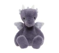 Charlie Bears Draco Dragon - Bear & Me Soft Lavender L - Plush Soft Toy Detailed Mythical Magical Creature Character - Suitable from Birth, Baby Safe, Gift for Toddler, Child, Kid, All Ages