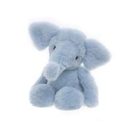 Charlie Bears Effie Elephant - Bear & Me Powder Blue Super Soft Plush Newborn Toddler Child Gift Stuffed Animal Toy - 20cm/8" Tall