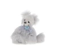 Charlie Bears - Garden Party | 2023 Plush Collection Teddy Bear, Grey Teddy Bear, Accessorised Bear, Handmade, Collectable, Keepsake, Fully Jointed